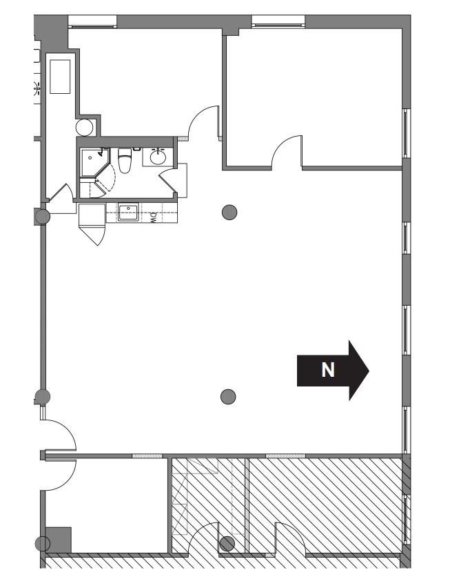 222 S Morgan St, Chicago, IL à louer Plan d  tage- Image 1 de 1