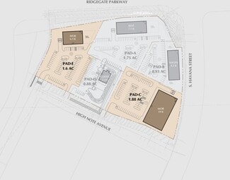 Plus de détails pour Ridgegate Pkwy & Havana St., Lone Tree, CO - Bureau/Médical à louer