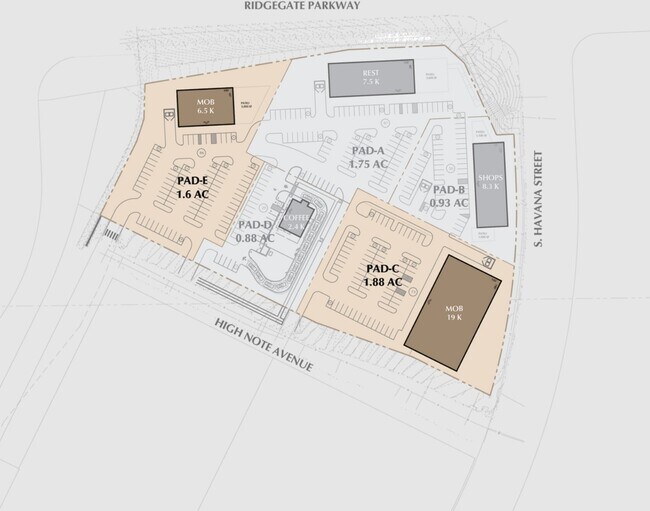 More details for Ridgegate Pkwy & Havana St., Lone Tree, CO - Office/Medical for Lease