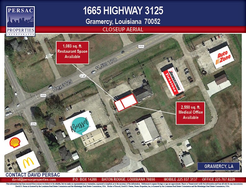 1665 Highway 3125, Gramercy, LA à louer Photo du bâtiment- Image 1 de 9