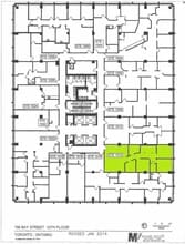 790 Bay St, Toronto, ON for lease Floor Plan- Image 1 of 1