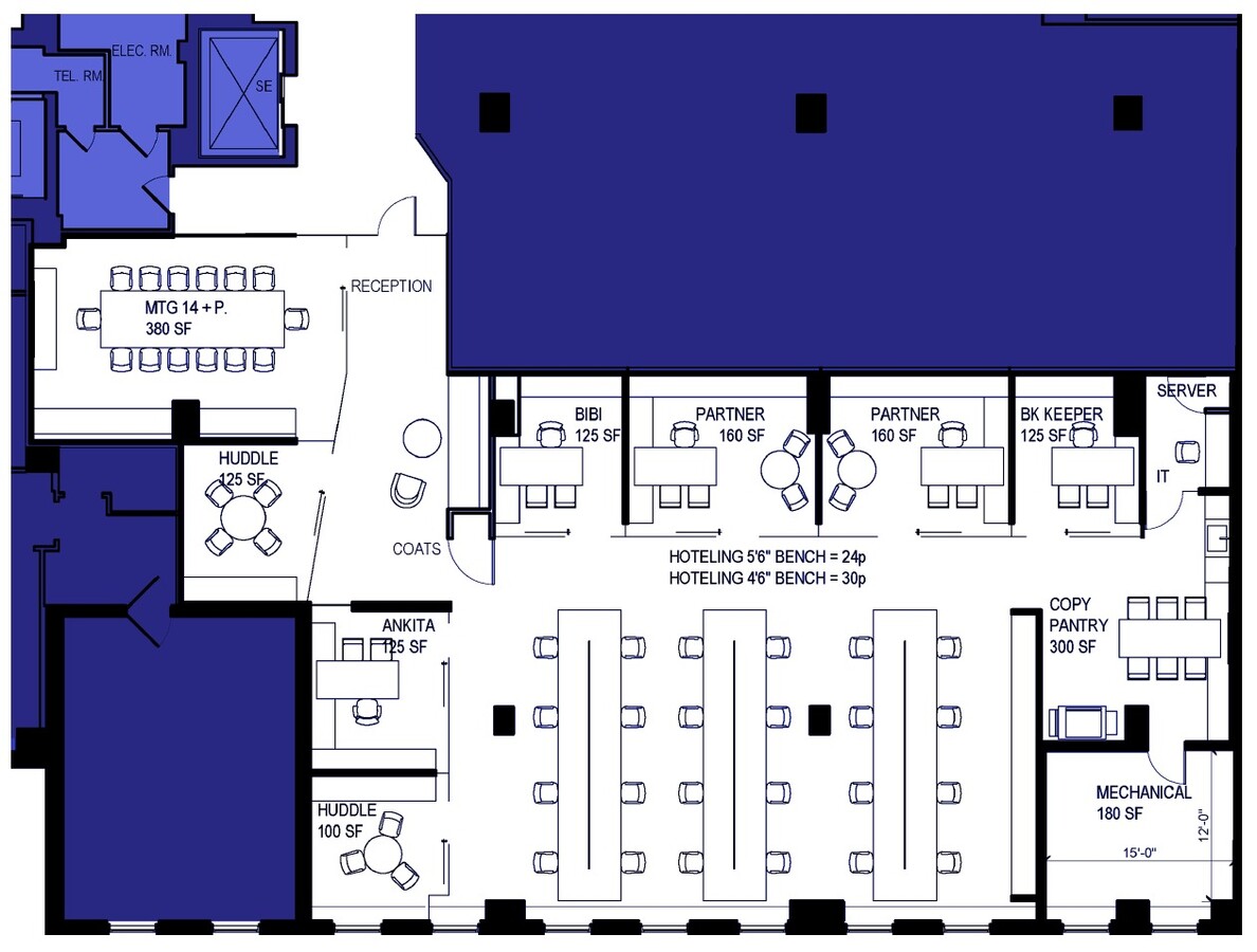 40 Rector St, New York, NY 10006 - Unité 11B -  - Plan d’étage - Image 1 of 5