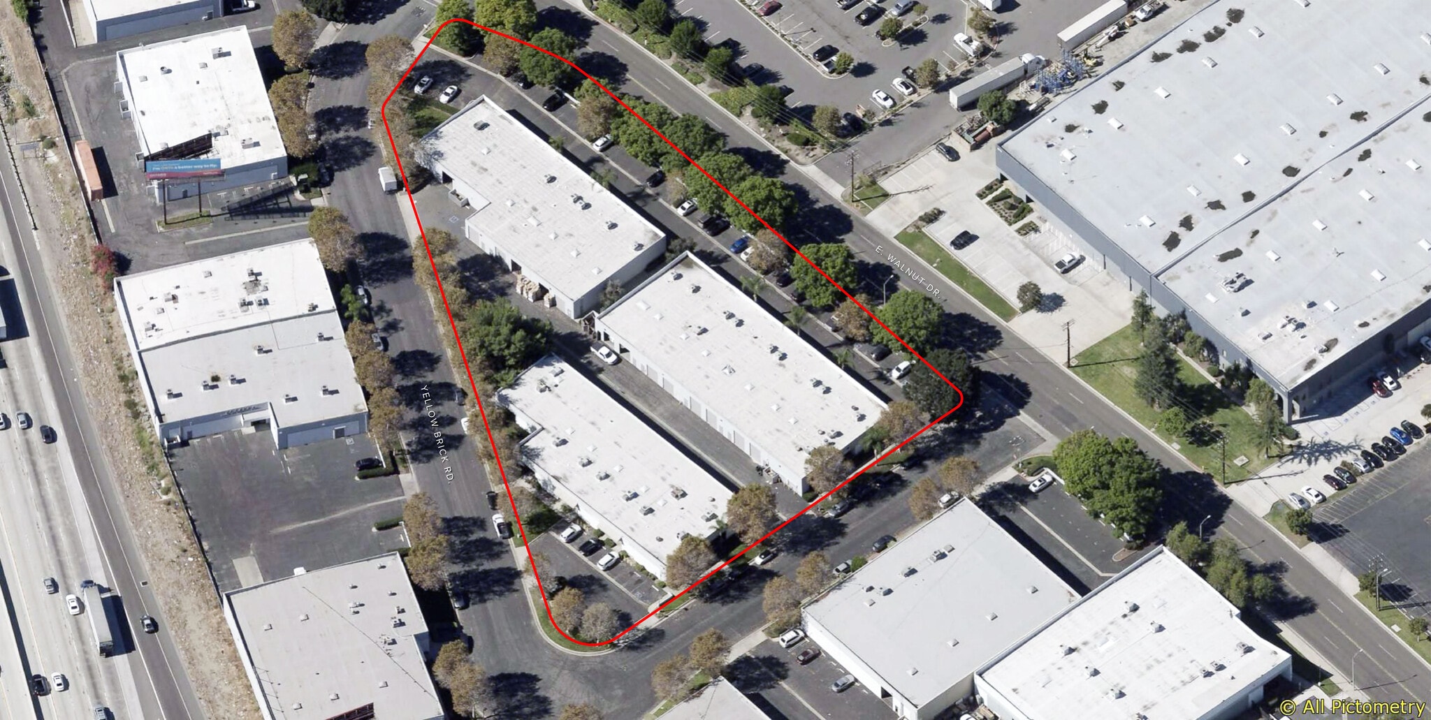 20416 E Walnut Dr N, Diamond Bar, CA for lease Aerial- Image 1 of 2