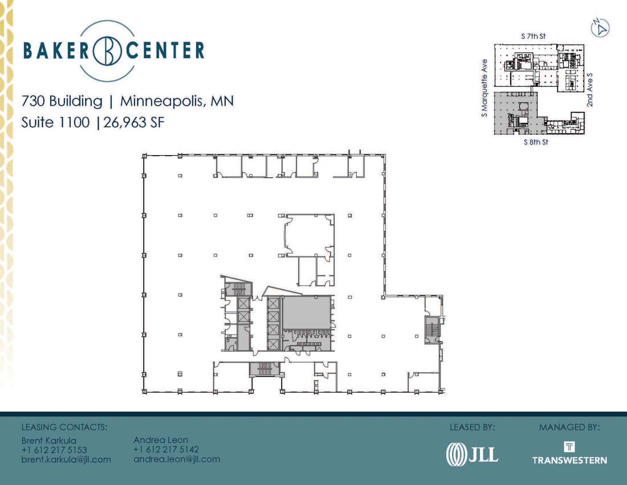 733 Marquette Ave, Minneapolis, MN for lease Floor Plan- Image 1 of 1