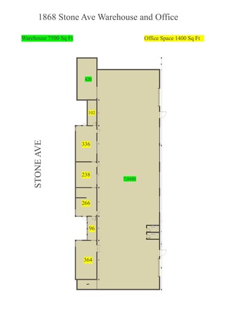 Plus de détails pour 1868-1872 Stone Ave, San Jose, CA - Local d'activités, Industriel/Logistique à louer