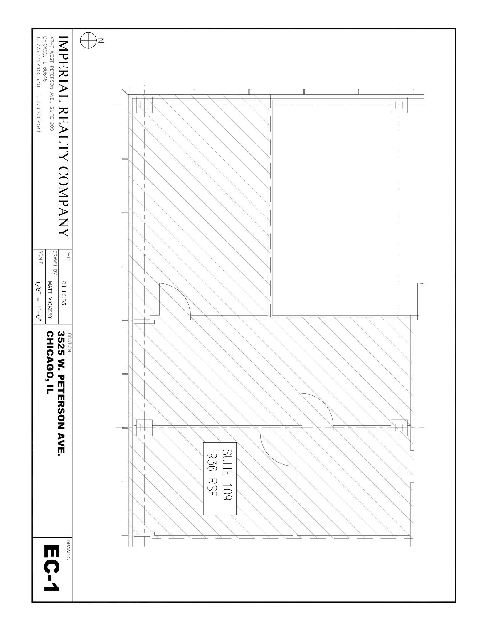 3525 W Peterson Ave, Chicago, IL for lease Site Plan- Image 1 of 1