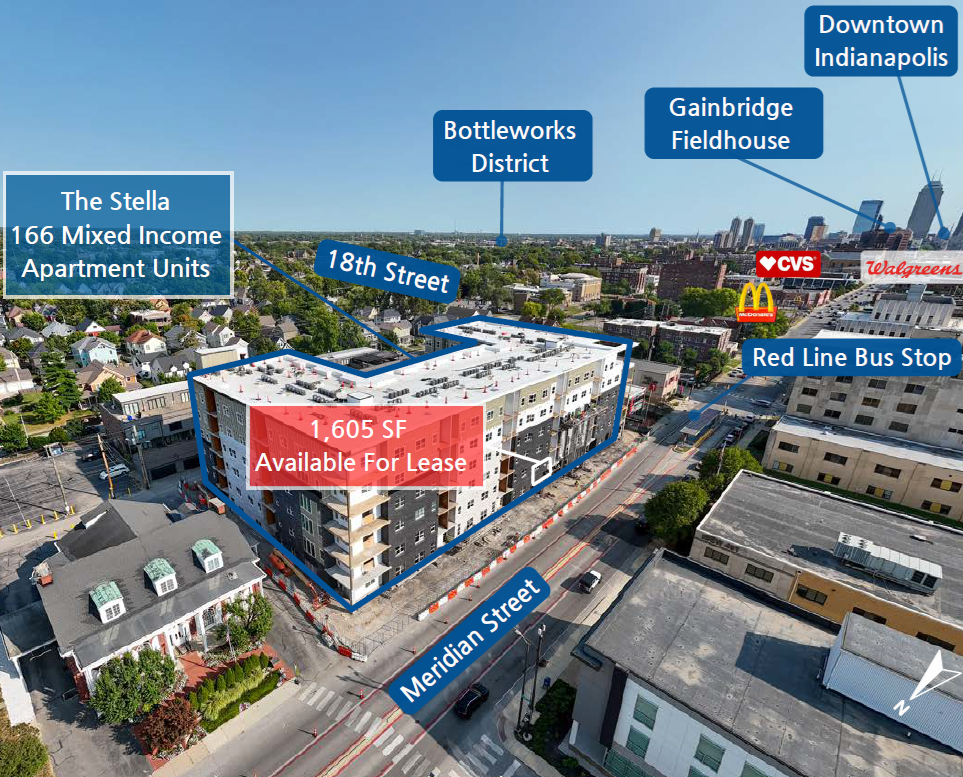 1815-1927 N Meridian St, Indianapolis, IN à louer Photo principale- Image 1 de 6