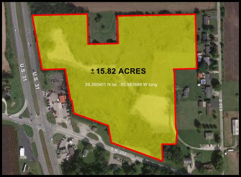 US 31 & State Road 252, Edinburgh, IN for sale - Primary Photo - Image 1 of 6