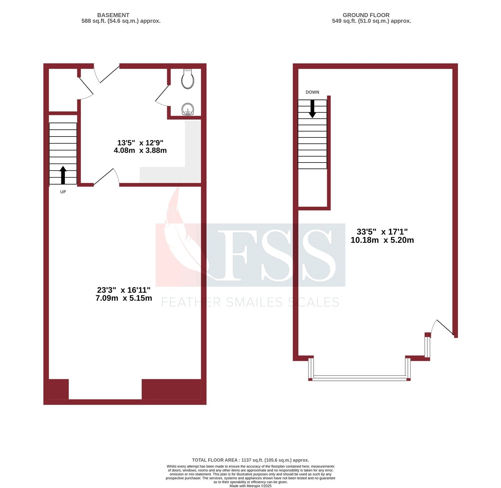 18 Cheltenham Parade, Harrogate for lease Floor Plan- Image 1 of 7