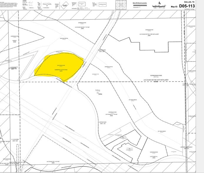 1193 W John Carpenter Fwy, Irving, TX à vendre - Plan cadastral - Image 2 de 14