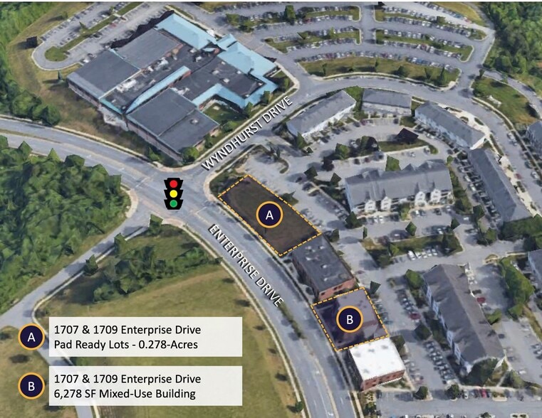 1703 Enterprise Dr, Lynchburg, VA à vendre - Photo du bâtiment - Image 1 de 2