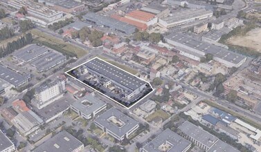 Gennevilliers, HDS - Aerial map view