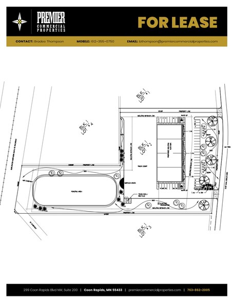 687 Dual Blvd NE, Isanti, MN à louer - Plan de site - Image 2 de 3