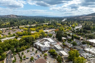 600 Hartz Ave, Danville, CA - Aérien Vue de la carte