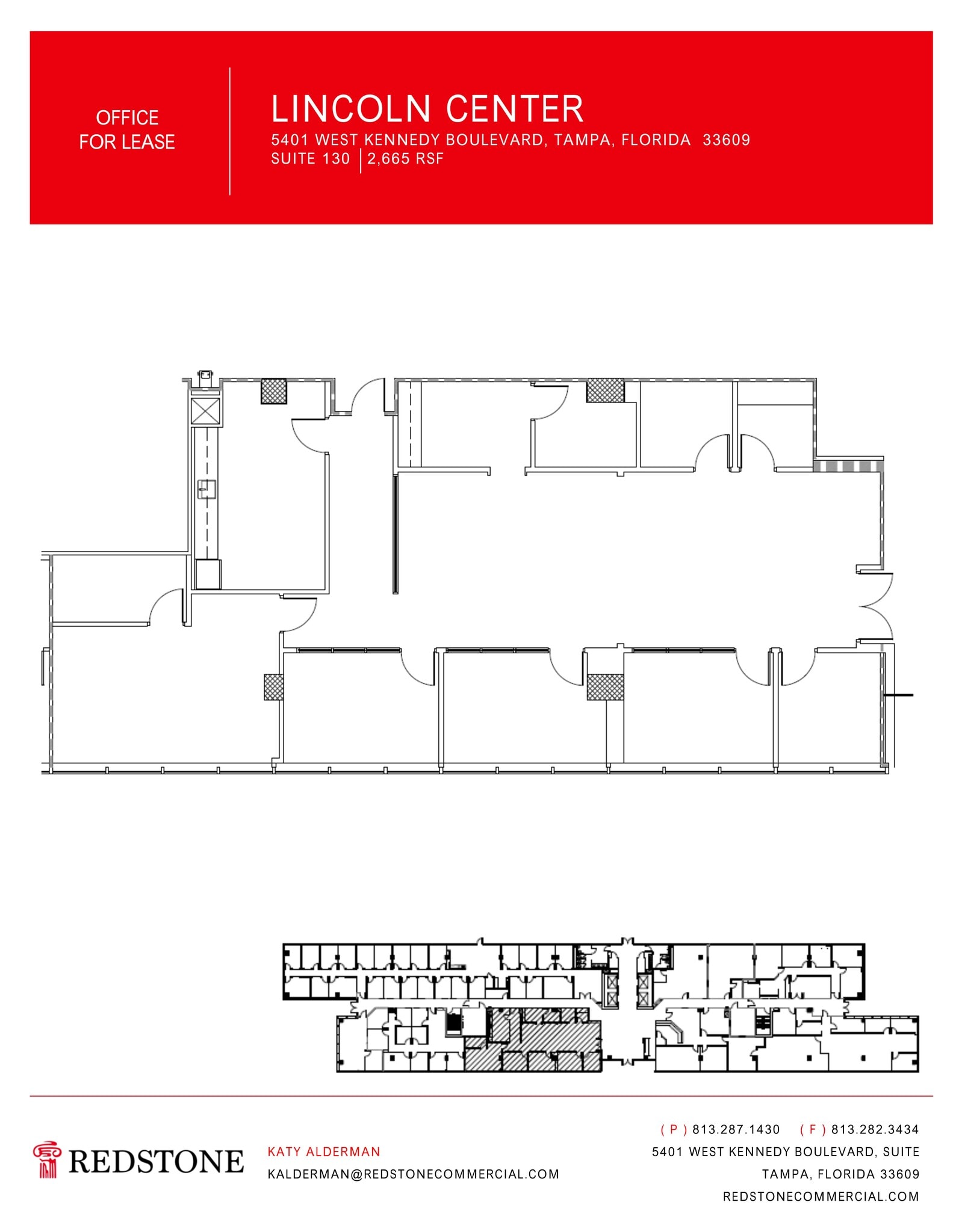 5401 W Kennedy Blvd, Tampa, FL for lease Site Plan- Image 1 of 1