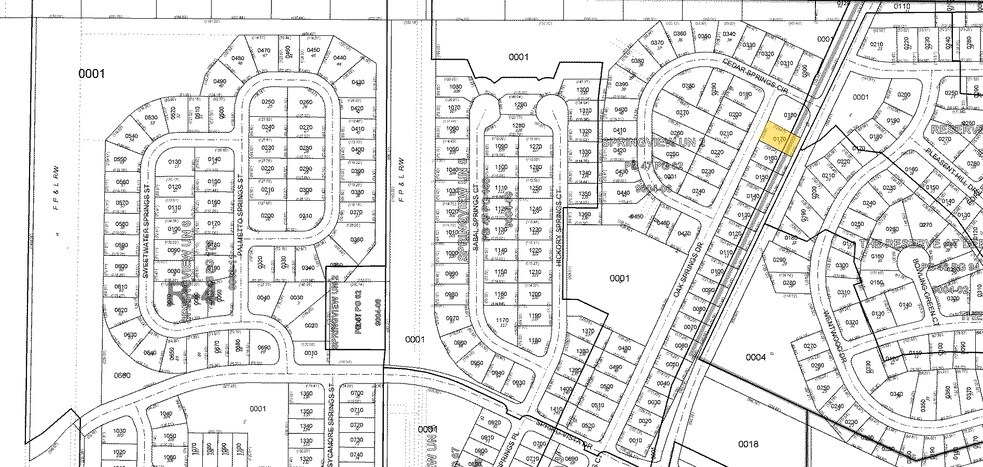 86 Spring Vista Dr, Debary, FL à vendre - Plan cadastral - Image 3 de 3