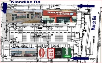1106 Klondike Rd, Ottawa, ON for lease Site Plan- Image 1 of 2