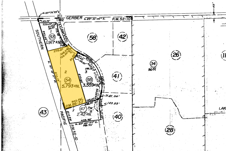 8372 Tiogawoods Dr, Sacramento, CA for sale - Plat Map - Image 1 of 1