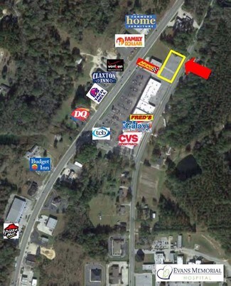 Plus de détails pour 403 N Duval St, Claxton, GA - Terrain à vendre