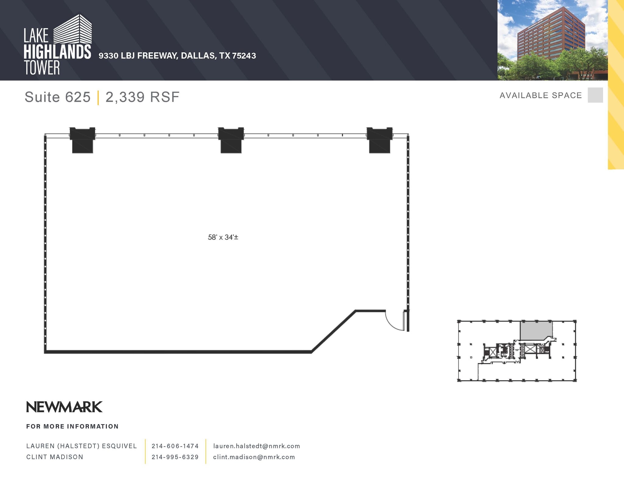 9330 Lyndon B Johnson Fwy, Dallas, TX à vendre Plan d’étage- Image 1 de 1