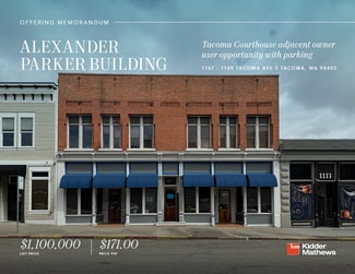 More details for 1107-1109 Tacoma Ave S, Tacoma, WA - Office for Sale