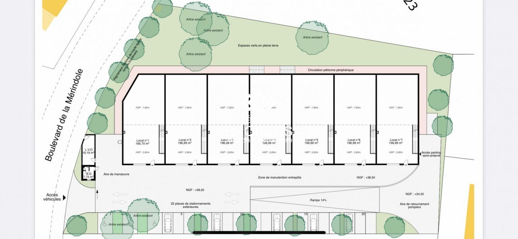 Industrial in Port-de-Bouc for sale Site Plan- Image 1 of 8