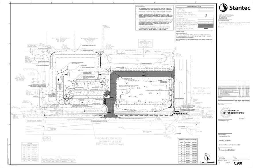 7700 Dorchester Rd, North Charleston, SC for sale - Site Plan - Image 2 of 2