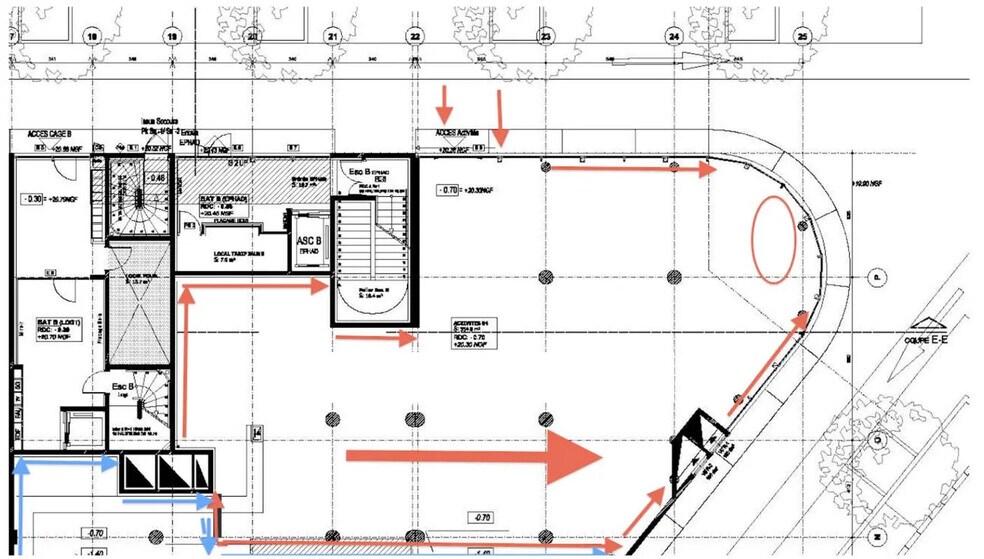 Retail in Marseille for lease - Floor Plan - Image 3 of 4