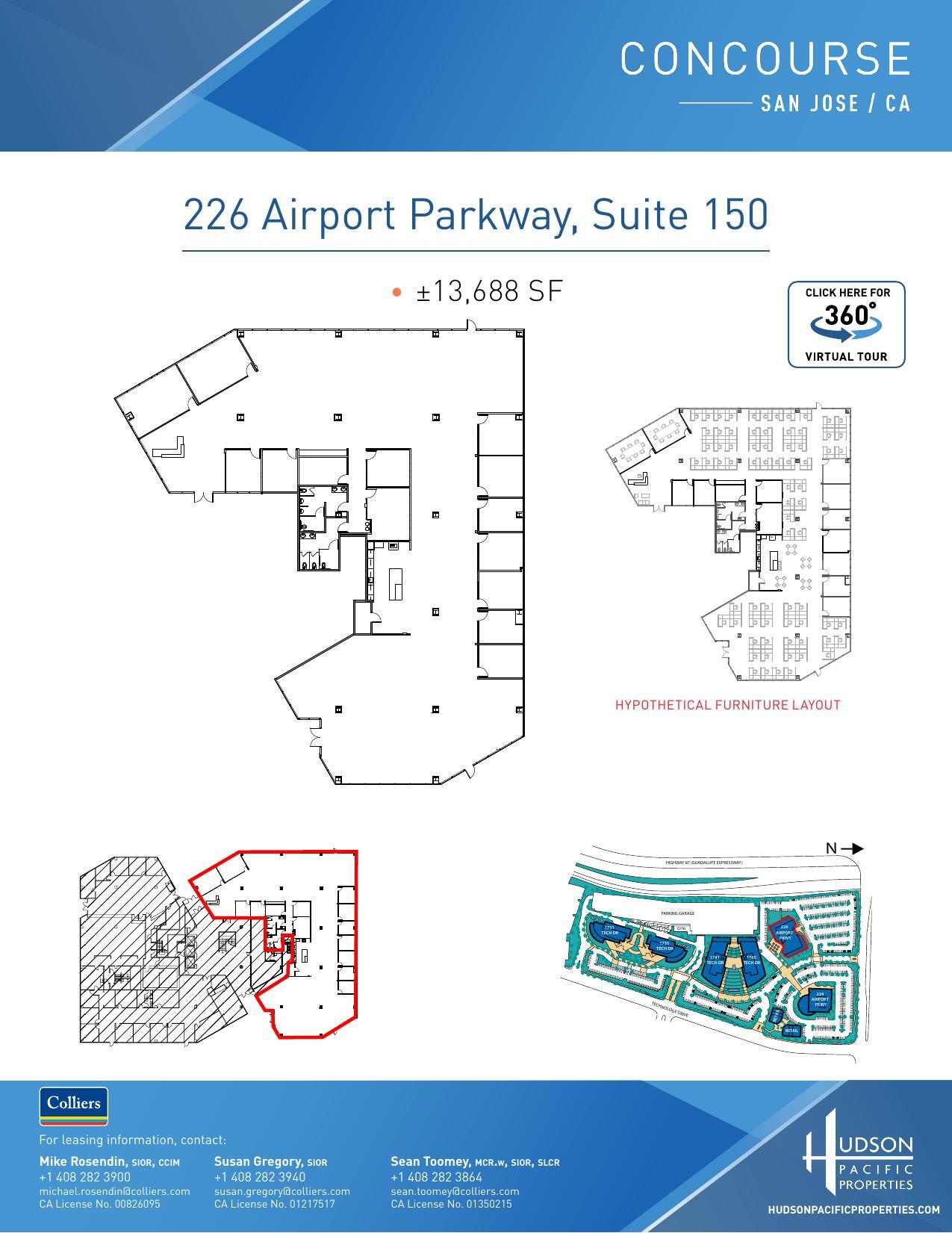 224 Airport Pkwy, San Jose, CA for lease Floor Plan- Image 1 of 1