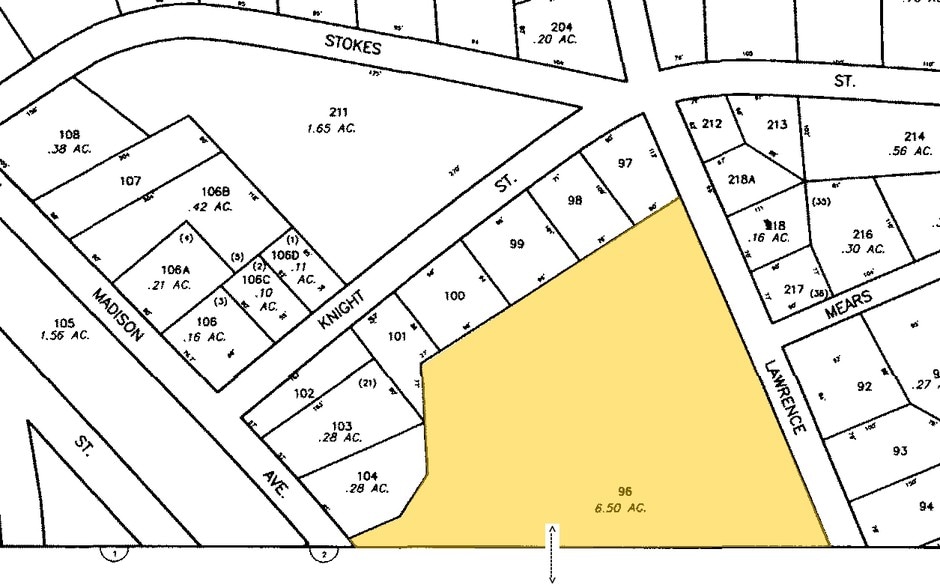 601 S Madison Ave, Monroe, GA à louer - Plan cadastral - Image 2 de 16