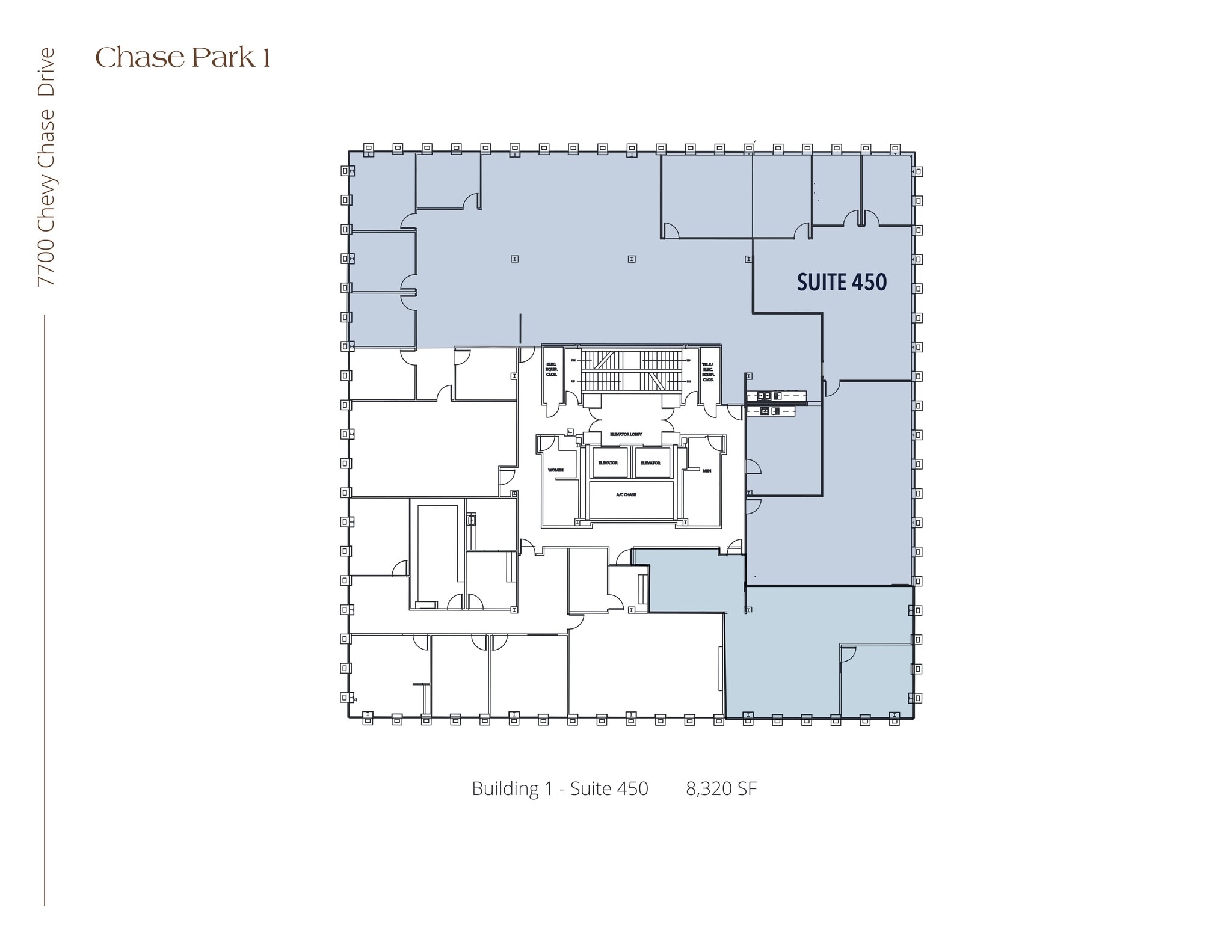 7700 Chevy Chase Dr, Austin, TX for lease Site Plan- Image 1 of 1