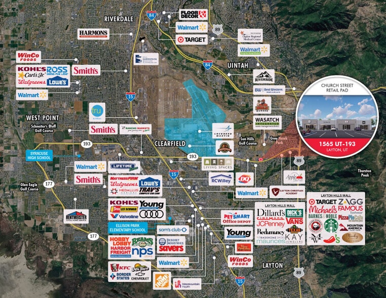 1565 E UT-193, Layton, UT à louer - Photo du bâtiment - Image 2 de 11