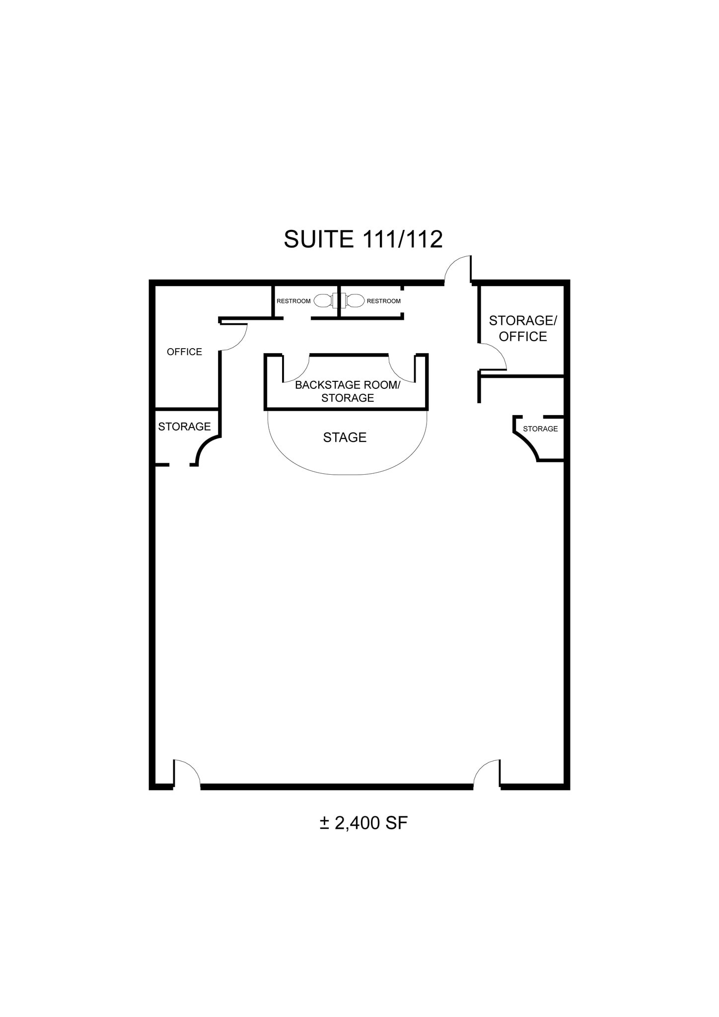 2210 E Highland Ave, San Bernardino, CA for lease Floor Plan- Image 1 of 1