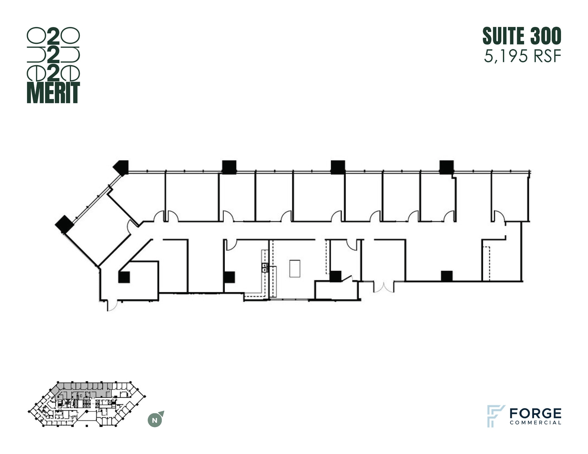 12221 Merit Dr, Dallas, TX à louer Plan d’étage- Image 1 de 1