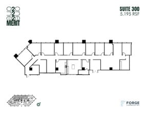 12221 Merit Dr, Dallas, TX à louer Plan d’étage- Image 1 de 1