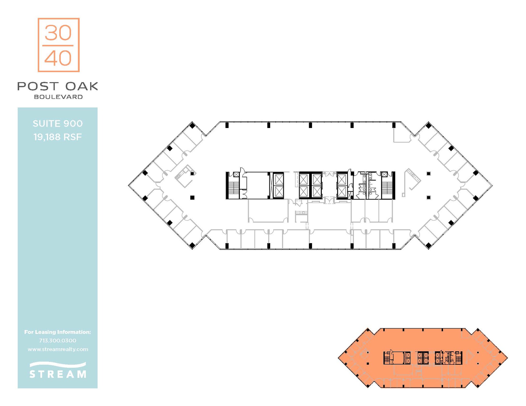 3040 Post Oak Blvd, Houston, TX for lease Floor Plan- Image 1 of 1