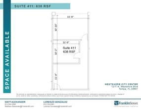 1211 N Westshore Blvd, Tampa, FL à louer Plan d’étage- Image 1 de 1