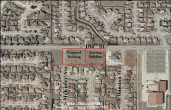 1224 SW 104th St, Oklahoma City, OK - AÉRIEN  Vue de la carte