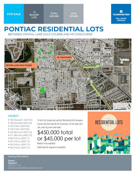 554 Luther, Pontiac, MI for sale - Building Photo - Image 3 of 4