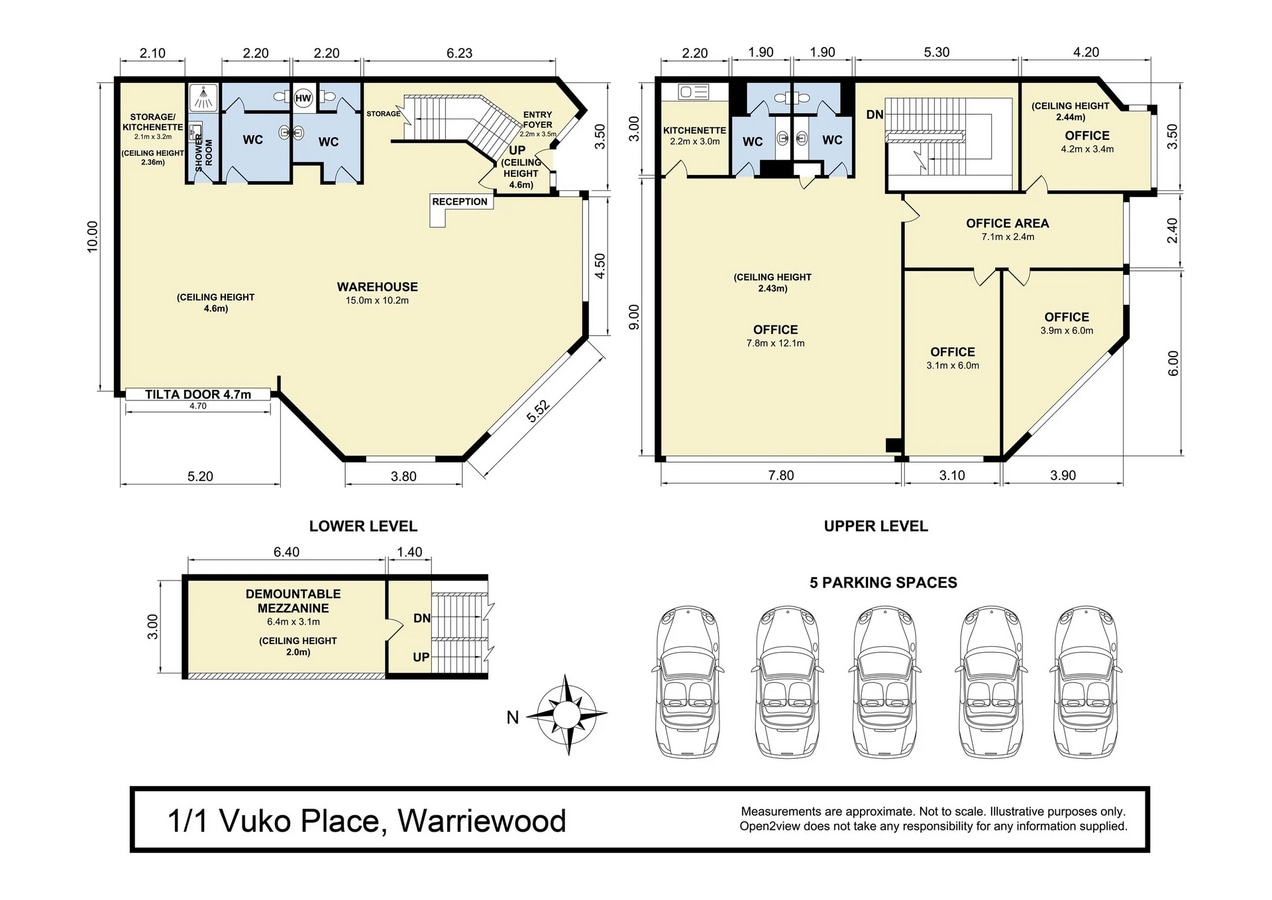 1 Vuko Pl, Warriewood, NSW 2102 - Unit 1 - - Floor Plan - Image 1 of 6