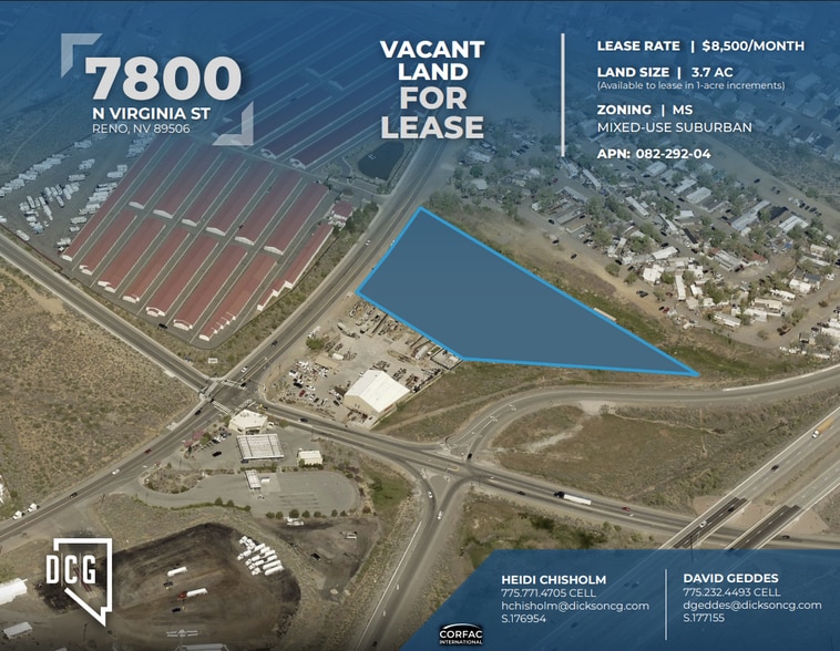 7800 N Virginia St, Reno, NV for lease - Building Photo - Image 1 of 2
