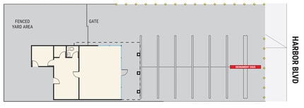 2673 Harbor Blvd, Costa Mesa, CA for lease Site Plan- Image 2 of 3