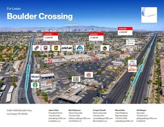 Plus de détails pour 5486-5566 Boulder Hwy, Las Vegas, NV - Commerce de détail à louer