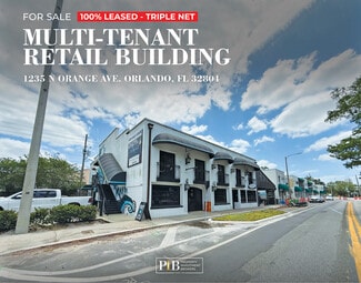 Plus de détails pour 1235 N Orange Ave, Orlando, FL - Commerce de détail à vendre