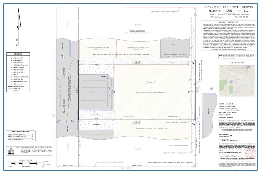 1071 Waveland Ave, Franklin Park, IL à vendre - Plan d’étage - Image 2 de 21
