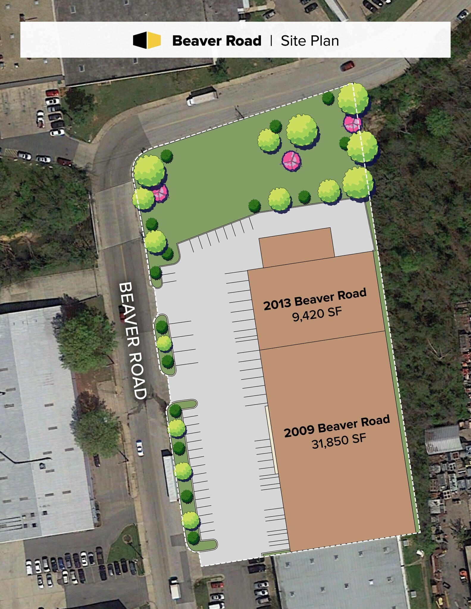 2009 Beaver Rd, Hyattsville, MD for lease Site Plan- Image 1 of 2
