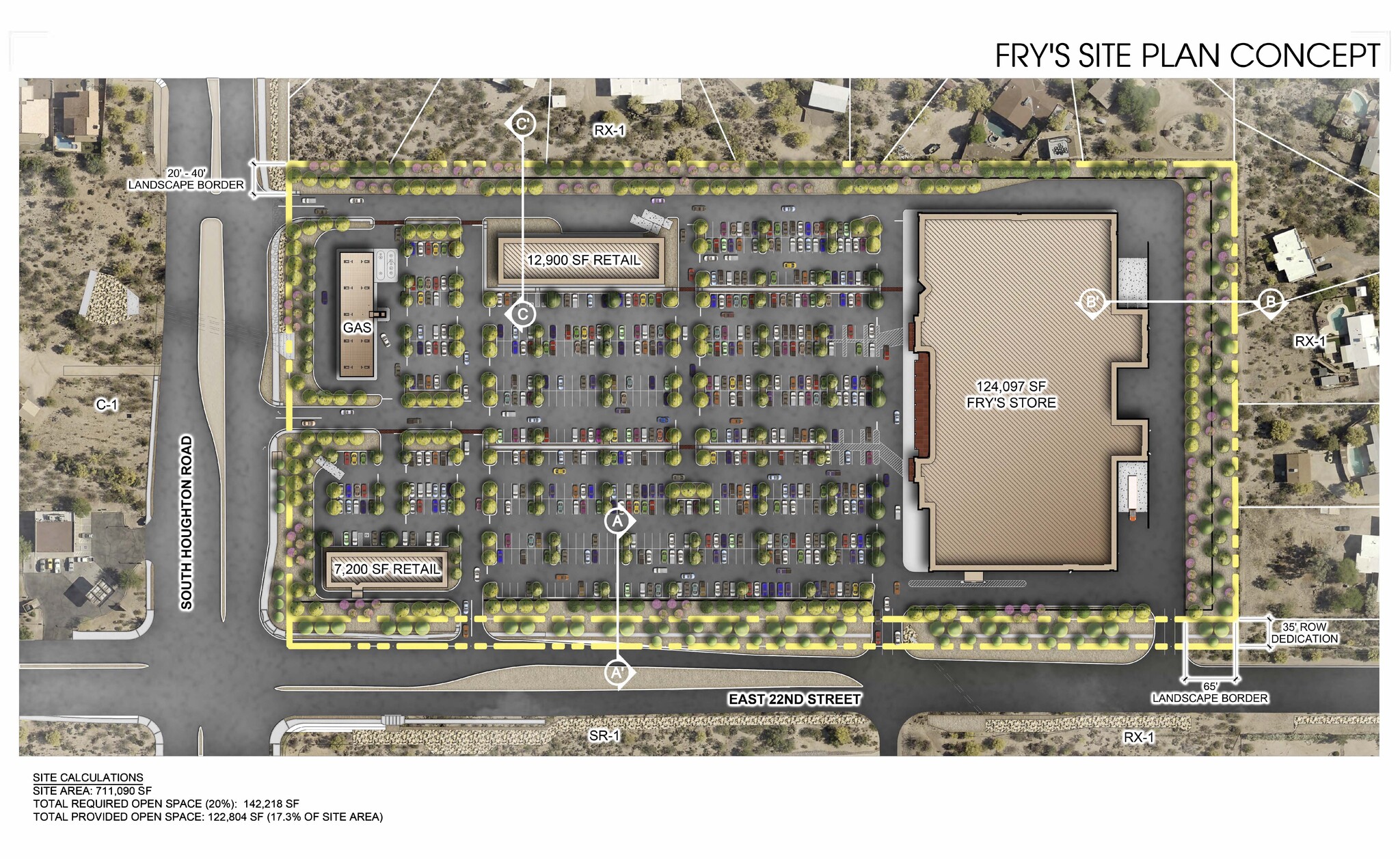 1143 S Houghton Rd, Tucson, AZ for lease Site Plan- Image 1 of 1