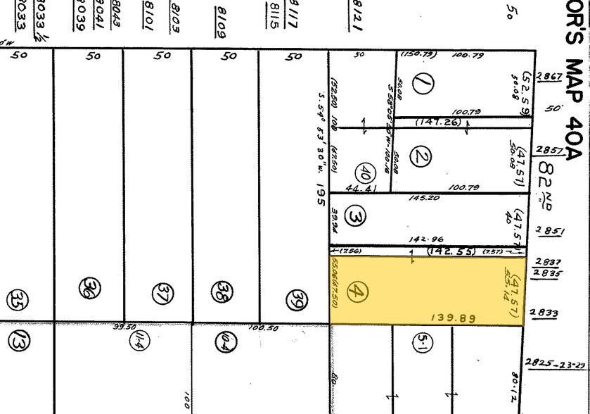 8100 MacArthur Blvd, Oakland, CA à louer - Plan cadastral - Image 2 de 43