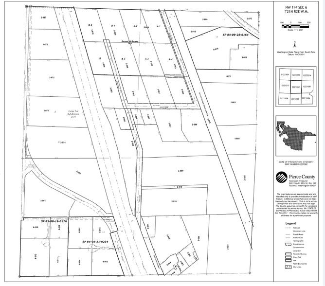 8803 Wa-16 NW, Gig Harbor, WA à vendre - Plan cadastral - Image 3 de 3