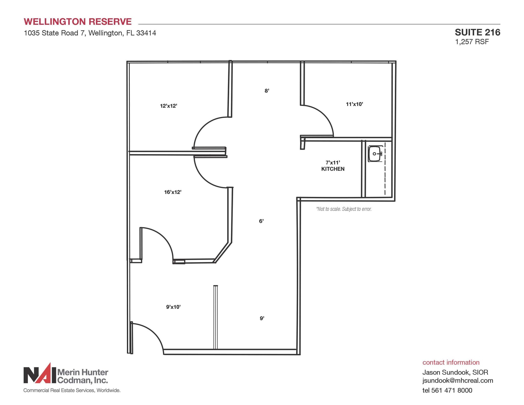 1035-1049 State Road 7, Wellington, FL for lease Floor Plan- Image 1 of 7